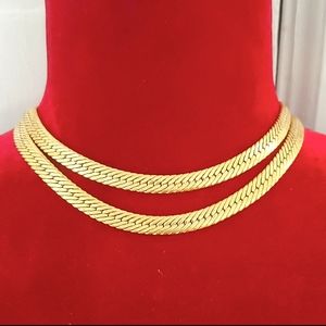 Authentic Vintage Givenchy Gold Necklace